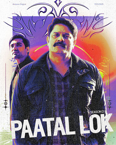 Poster | Paatal lok digital design graphic design poster typography