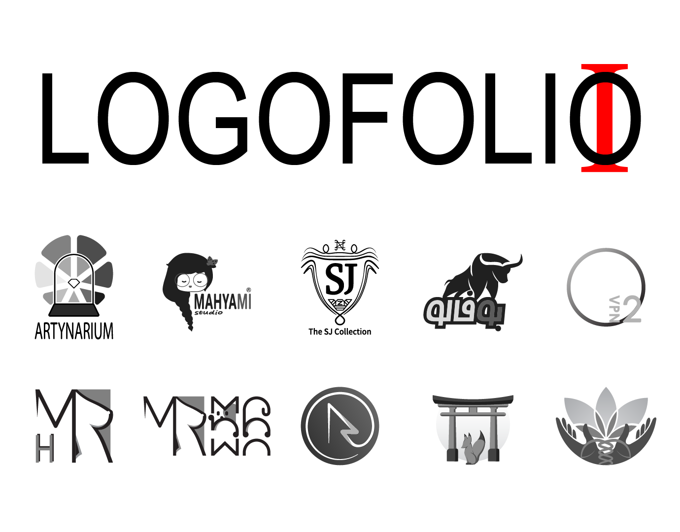 Logofolio I branding graphic design illustration illustrator logo logo design typography vector