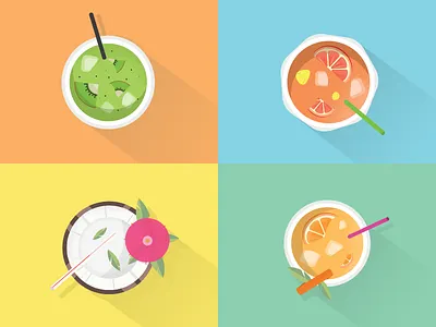 Cocktails cocktails fruits glass ice shaker vector