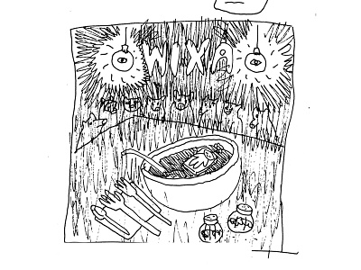 Imagination party doodle drawing dream handdrawn imagination ink silly soup