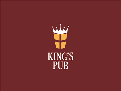 King's Pub beer crown england king pub