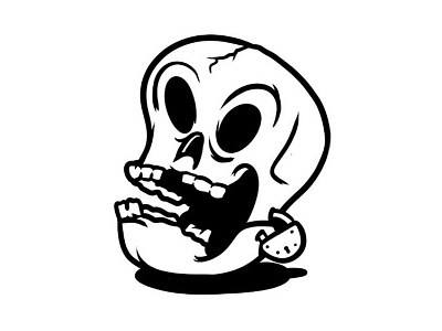 Lockjaw skull