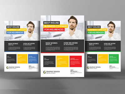Corporate Business Flyer business business flyer clean company corporate business flyer