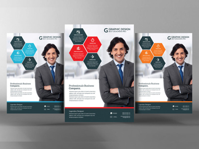 Corporate Business Flyer business business flyer clean company corporate business flyer mobile app flyer