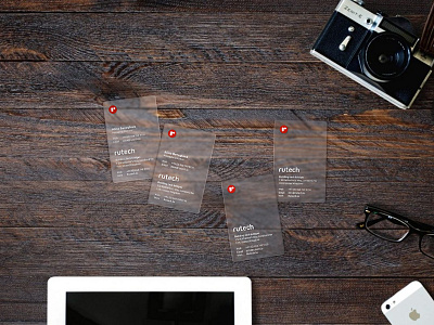 Business Cards for Rutech business cards cards identity print