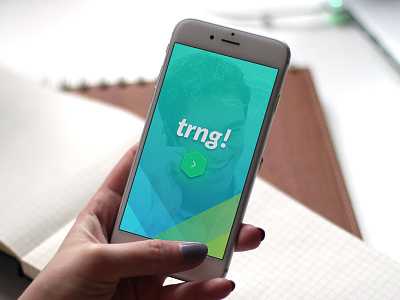 Trng! Calling App flatdesign gradient sketch uidesign