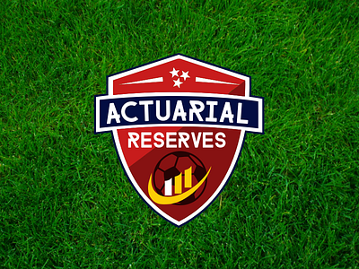 Actuarial Football Team Crest actuarial football football crest logo soccer