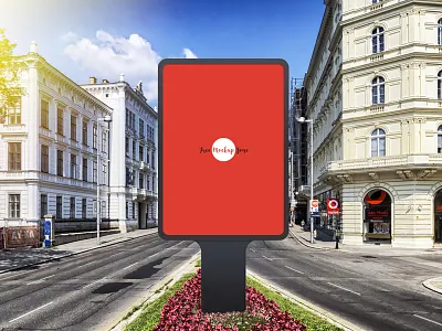 Free Vertical Outdoor Advertisement Billboard Psd Mockup billboard mockup branding free mockup free psd mockup freebie mockup mockup free mockup template outdoor psd mockup