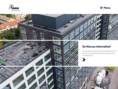 ABB Bouwkracht - Homepage create digital impact home homepage projects redkiwi slider white