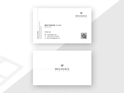 Visiting Card business business card card corporate identity personal card visiting card