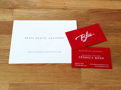 Real Estate Stationery business cards letterpress mamas sauce silkscreen stationery