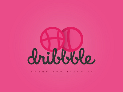 Hi Dribbble! branco debut designer dribbble hello henrique hi sá tiago