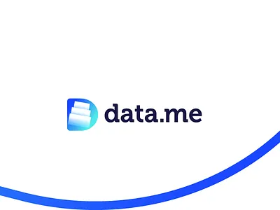 Data.me advertising brand branding colorful design identity logo mark marketing modern user