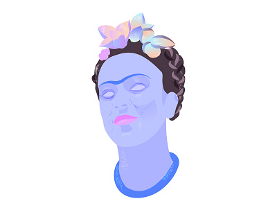 frida kahlo frida illustration kahlo neon