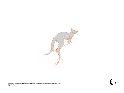 Kangaroo branding design flat graphic icon illustrator logo ui vector