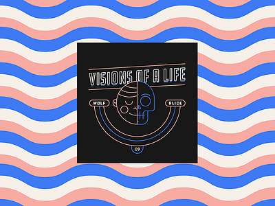 No. 9 - Visions of a Life ~ Wolf Alice 10x17 album baby kid line pattern skull top ten wolf alice