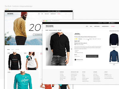 Ecommerce Webdesign Concept