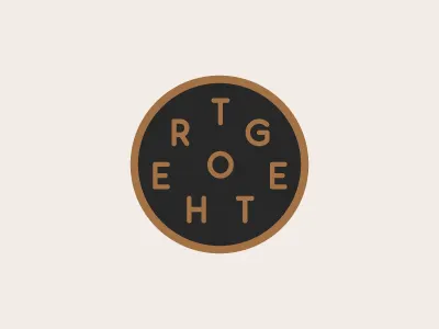 Together badge brand branding icon logo typography