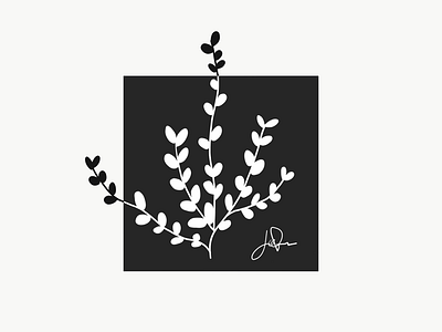 Plant vibes illo illustration ipad illustration ipad pro leaves plant