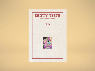 Color Sketch Pin Series 002 blue mockup pin purple sketch