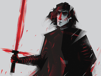 Kylo_Ren bensolo characterdesign fanart illustration kyloren starwars