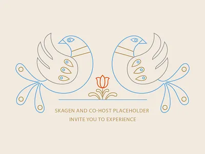 Danish inspired birds birds danish event folk art hygge