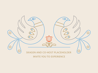 Danish inspired birds birds danish event folk art hygge