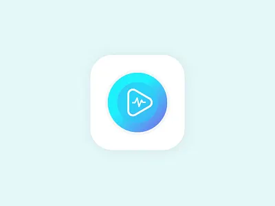 Music app icon appicon bass frequency icon ios iosapp minimal music playmusic sound soundwave vector