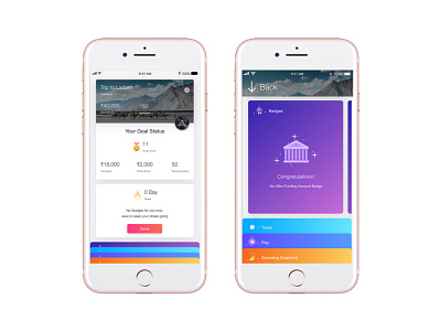 Fintech app Home page concept design fintech ios mobile app ui ux
