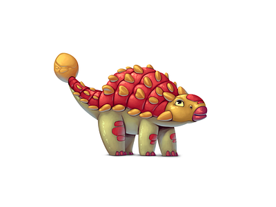 Ankylosaurus ankylosaurus character character design concept concept art dinosaurs game game design illustration jurassic world