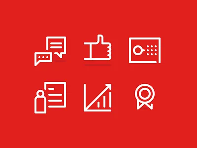 Blanja.com Seller Page Icons ver 2 blanja blanja.com icon icons outline seller sellerpage ui uiux weeklychallenge