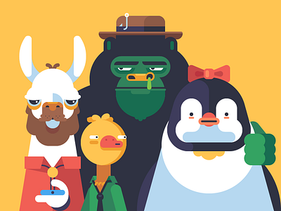 Dribbble / Fellas © adobe aftereffects animation color dribbble illustration illustrator inspiration woyilus woyilusillustration