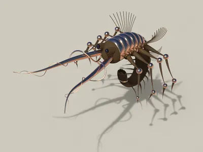 Fantastic Creature (3) 3d art concept design fantasy illustration imaginary insect steampunk surreal