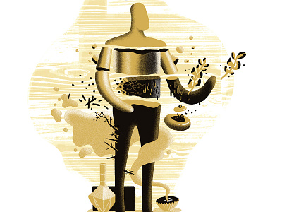 Natural Medicine character doctor editorial heal illustration medicine mystical natural plants science