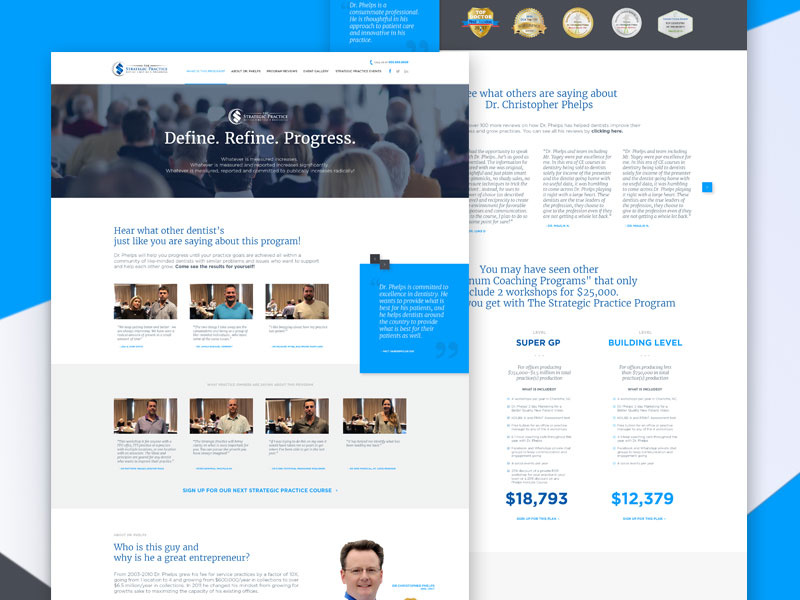 Example of Contact Page Design