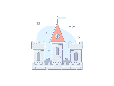 Castle authentification authorization castle error forbidden icon illustration login