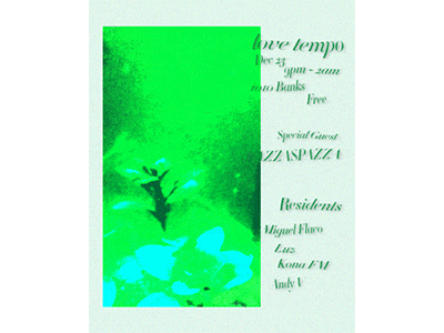 Love Tempo Flyer flyer motion graphics music