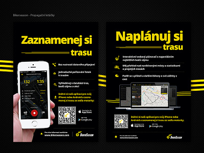 Print Flyers for Bikerseason App