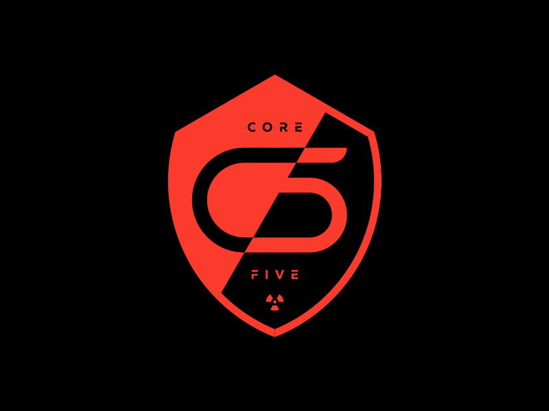 CoreFive Gaming 5 core esports five games gaming hazard orange sport video