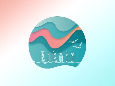 Kikötő logo branding design fashion knitting knitwear logo shop