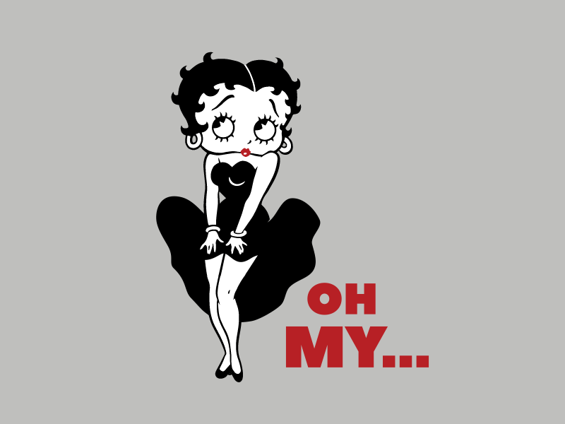 Betty Boop Animated Stickers animation betty boop emoji gif sticker