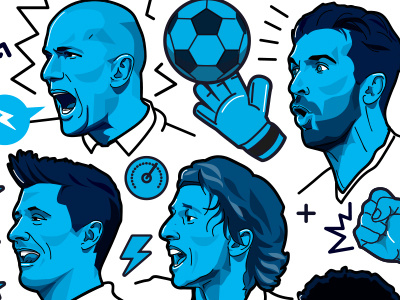 ESPN FC 100 - Image 1 bayern munich buffon espn football juventus lewandowski real madrid soccer zidane