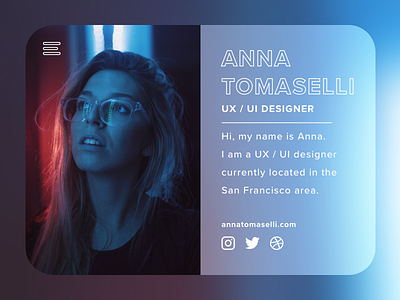 Style, Profile, I Said dailyui day006 ui userprofile ux webdesign