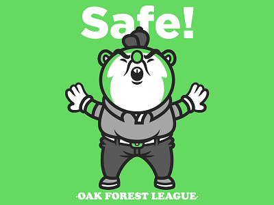 Safe! baseball safe