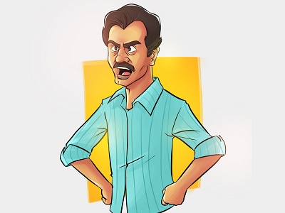 Faisal Khan from Gangs of Wasseypur bollywood cartoon