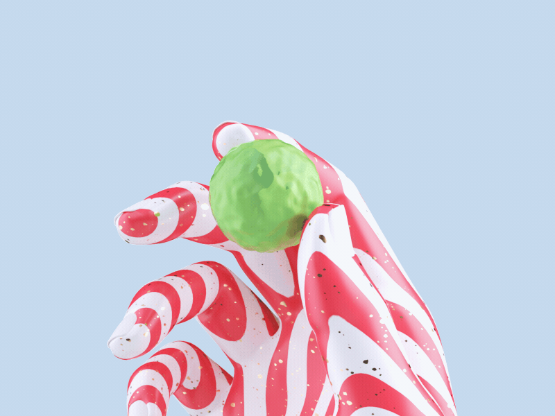 Sprouts Style Frames 3d abstract christmas cinema 4d gif loop octane sprouts