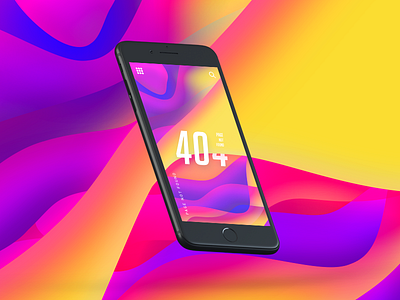 Molecular 404 404 colors design gradient molecular screen