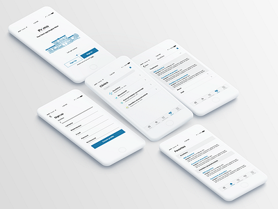 App Design app appointment booking ios medical mockup ui ux