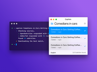 Caption Core app caption electron linux macos subtitles ui windows