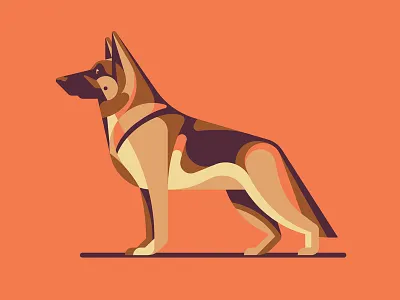Dribbble / Designers: Create Your Own Geometric Animal © adobe aftereffects animation color dribbble illustration illustrator inspiration woyilus woyilusillustration